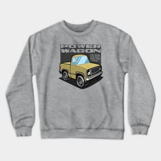 Light Gold - Power Wagon Crewneck Sweatshirt